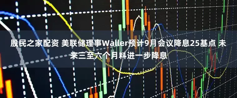 股民之家配资 美联储理事Waller预计9月会议降息25基点 未来三至六个月料进一步降息